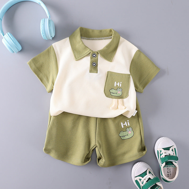 Baby Boy Clothing Sets Green Groove