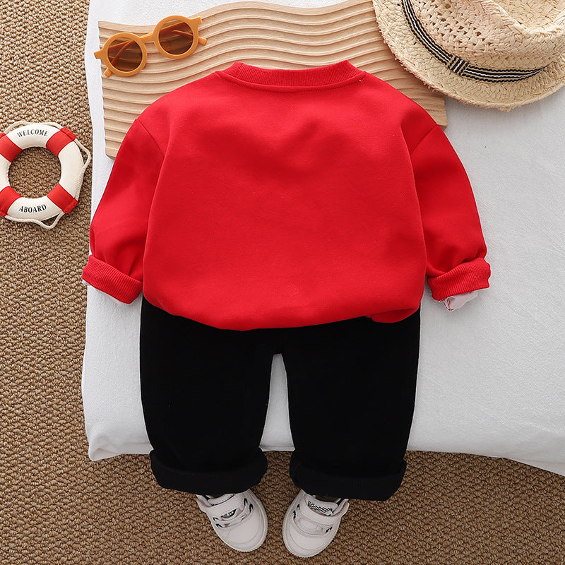Baby Boy Clothing Set Snuggly Bear