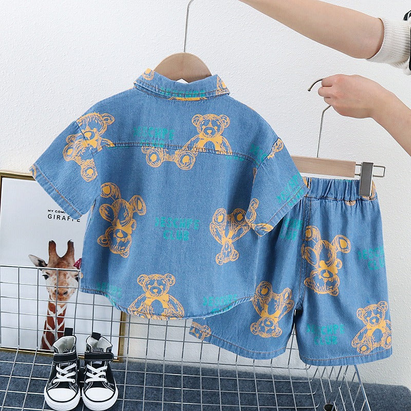 Toddler Boy Clothing Sets Denim Dreams