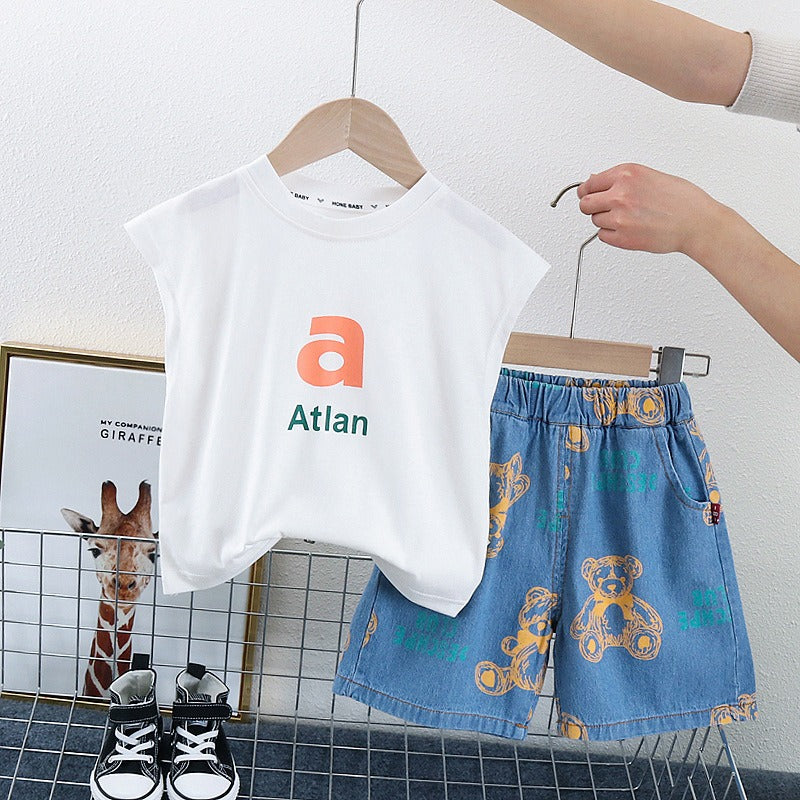 Toddler Boy Clothing Sets Denim Dreams