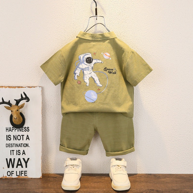 Toddler Boy Clothing Sets Green Meadow Attire