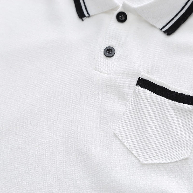 Toddler Boy Clothing Sets Classic Contrast Ensemble
