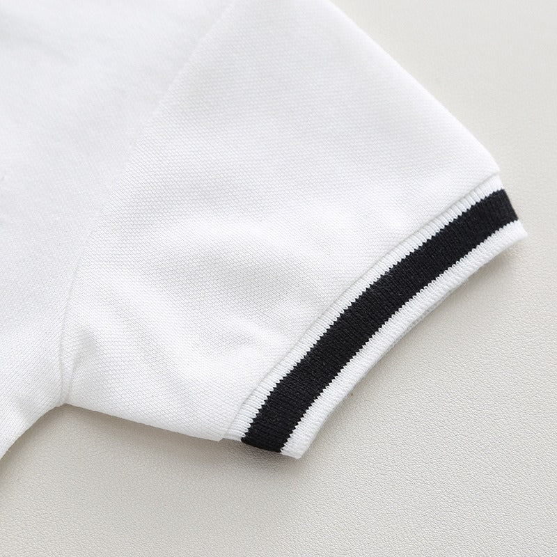 Toddler Boy Clothing Sets Classic Contrast Ensemble