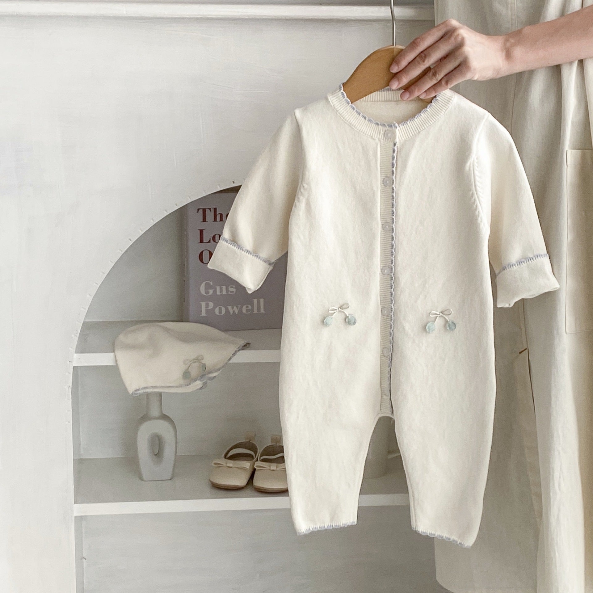 Baby Romper Whimsical White Wear