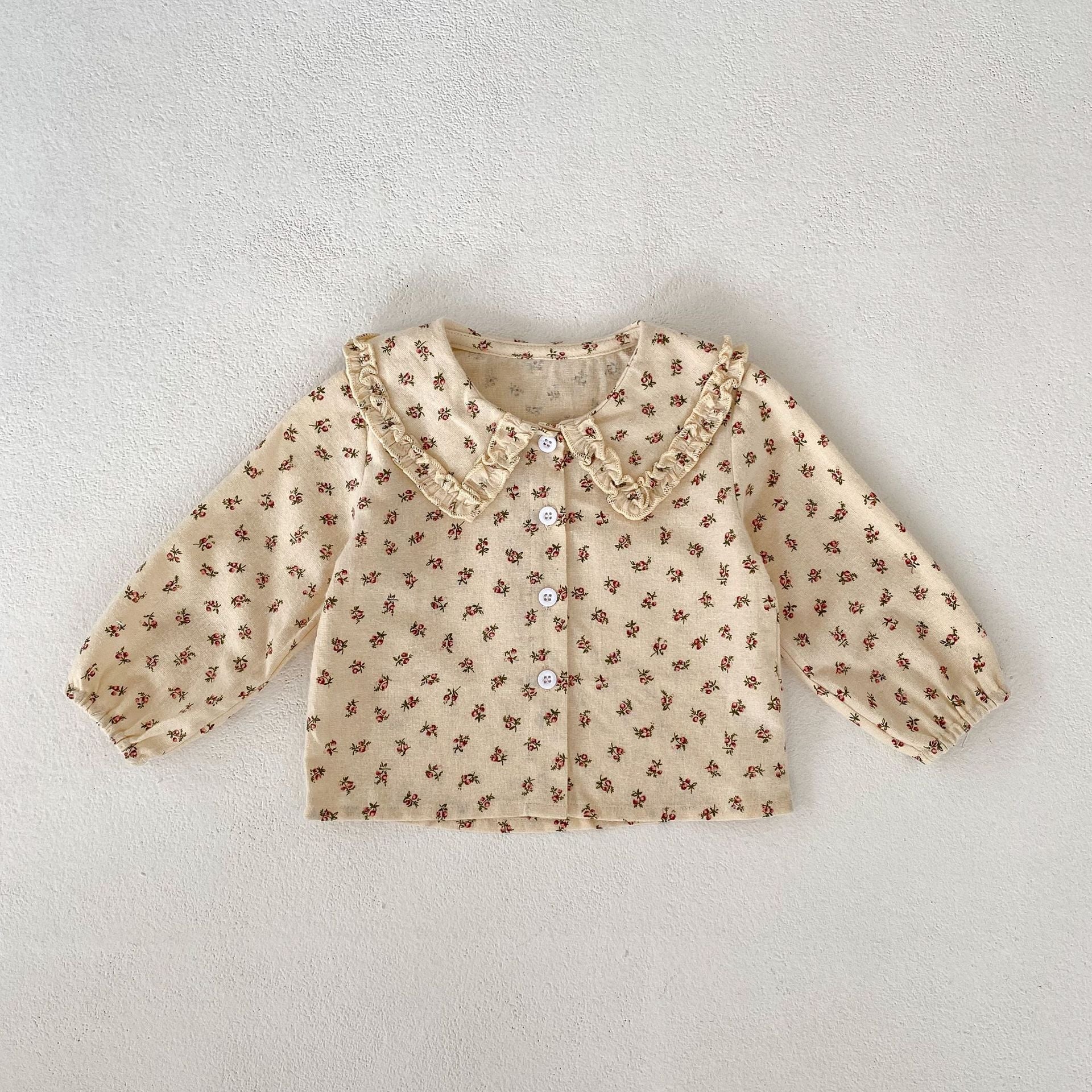 Baby Girl Romper Green Polka Charm