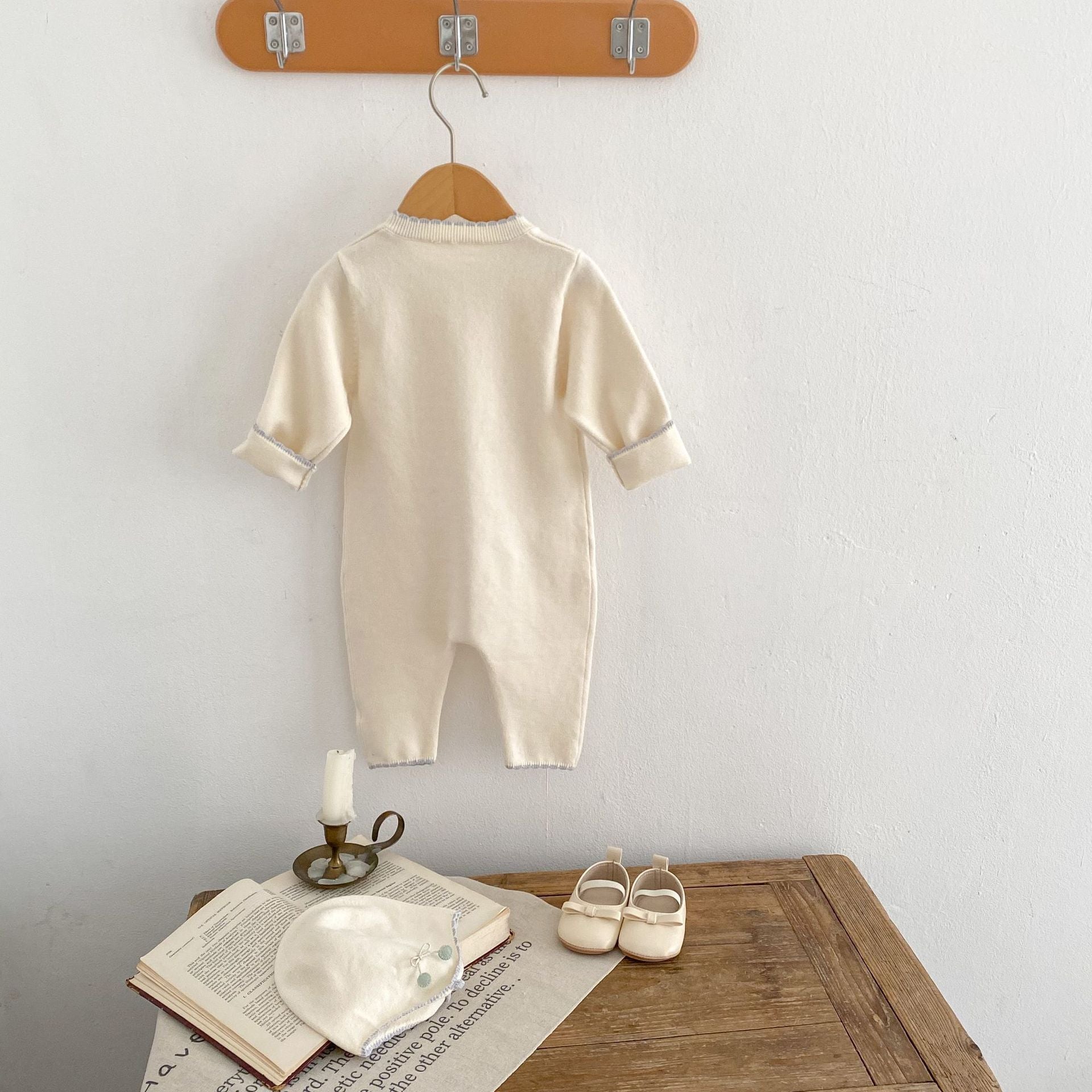 Baby Romper Whimsical White Wear