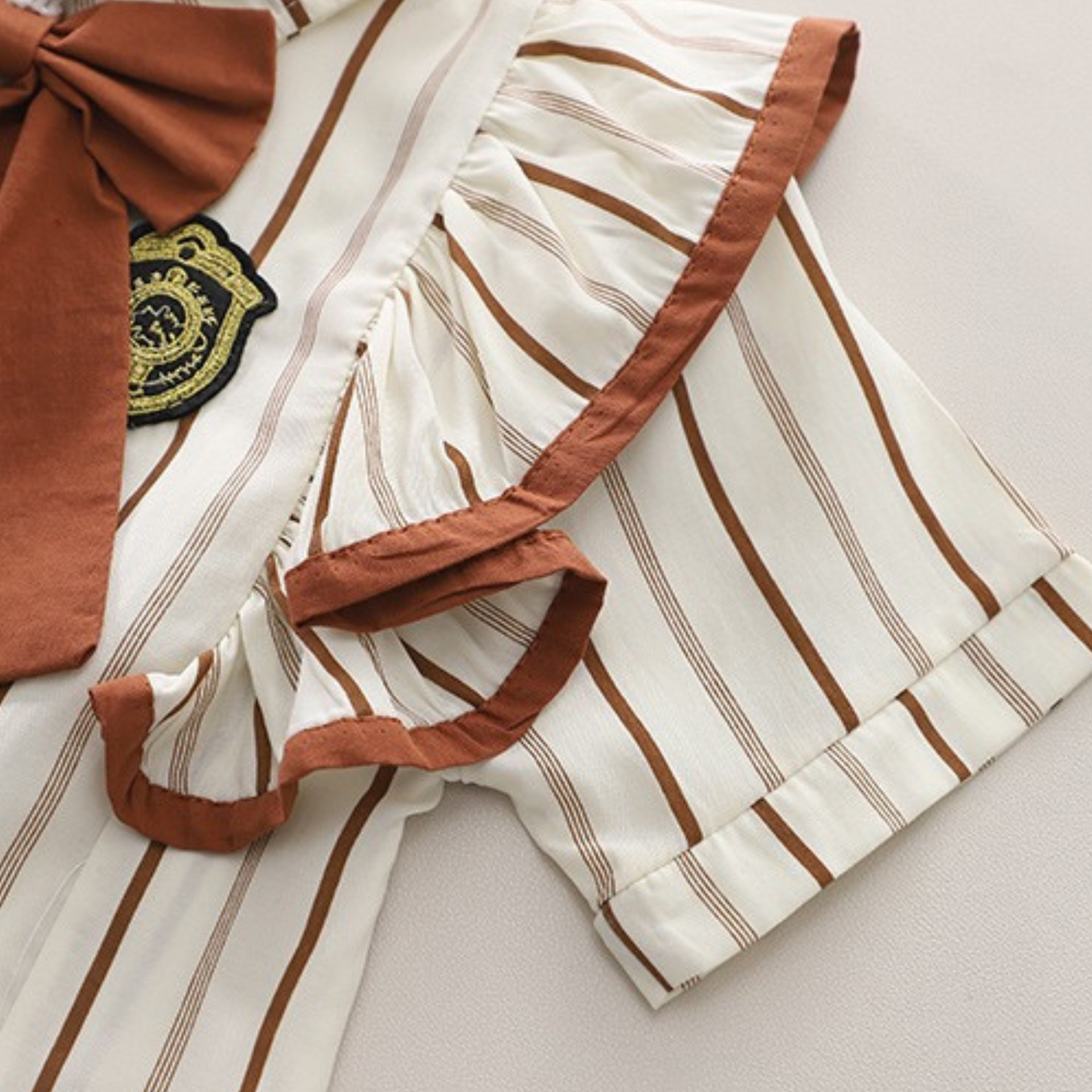 Toddler Boy and Girl Clothing Sets Striped Elegance