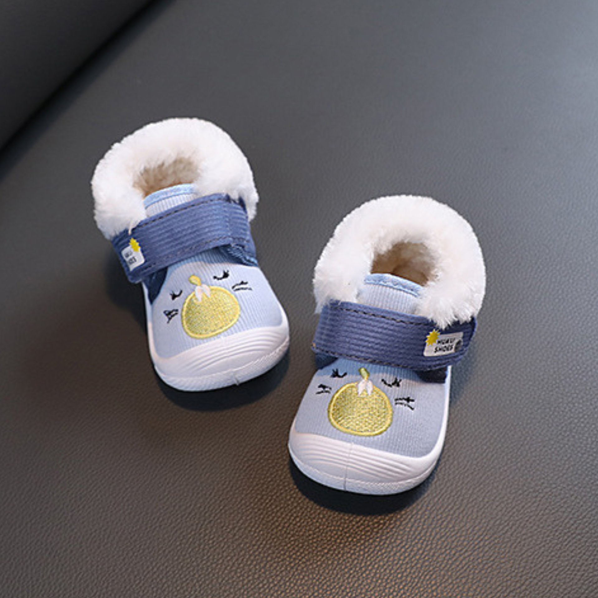 Baby Girl Winter Shoes Feline Footsteps