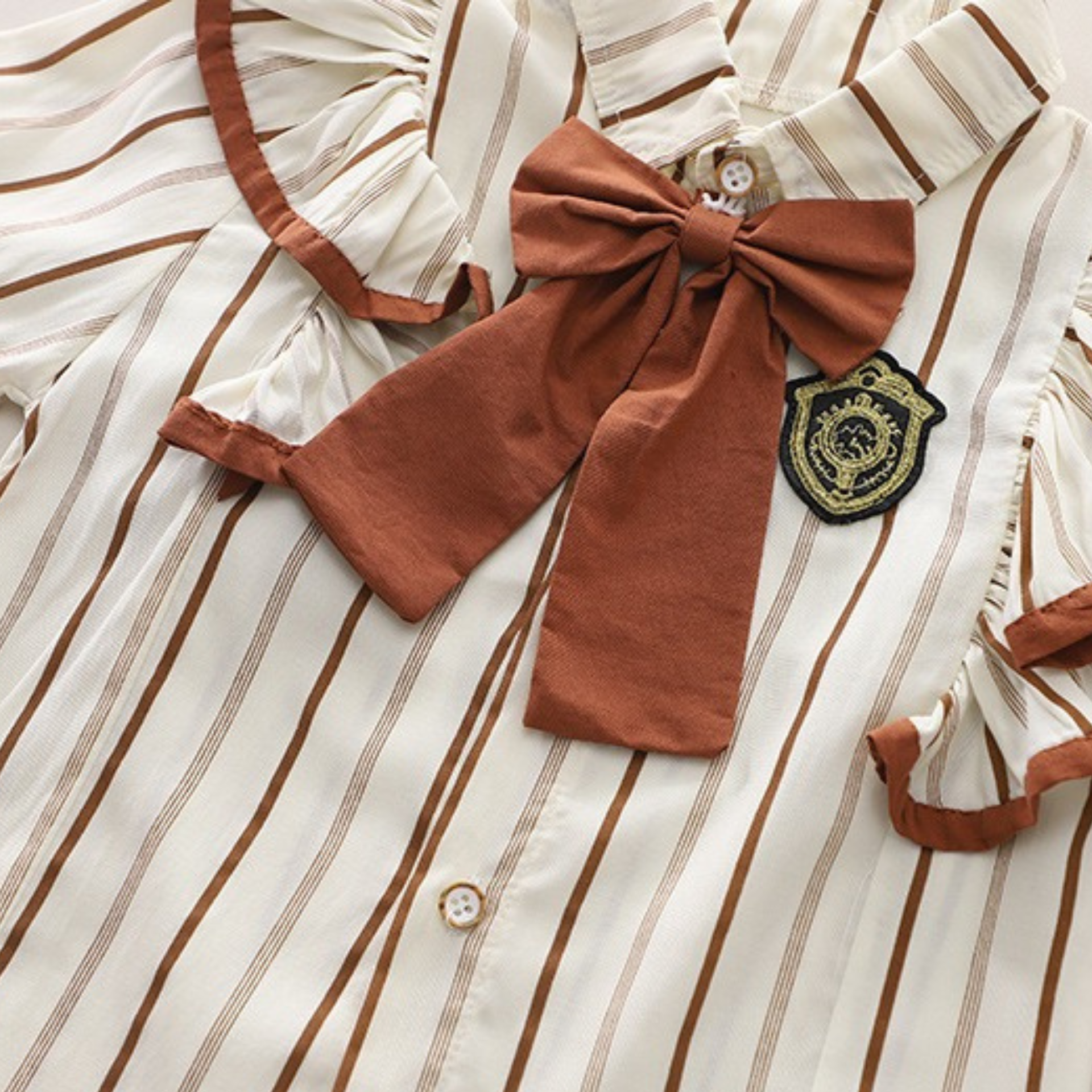 Toddler Boy and Girl Clothing Sets Striped Elegance