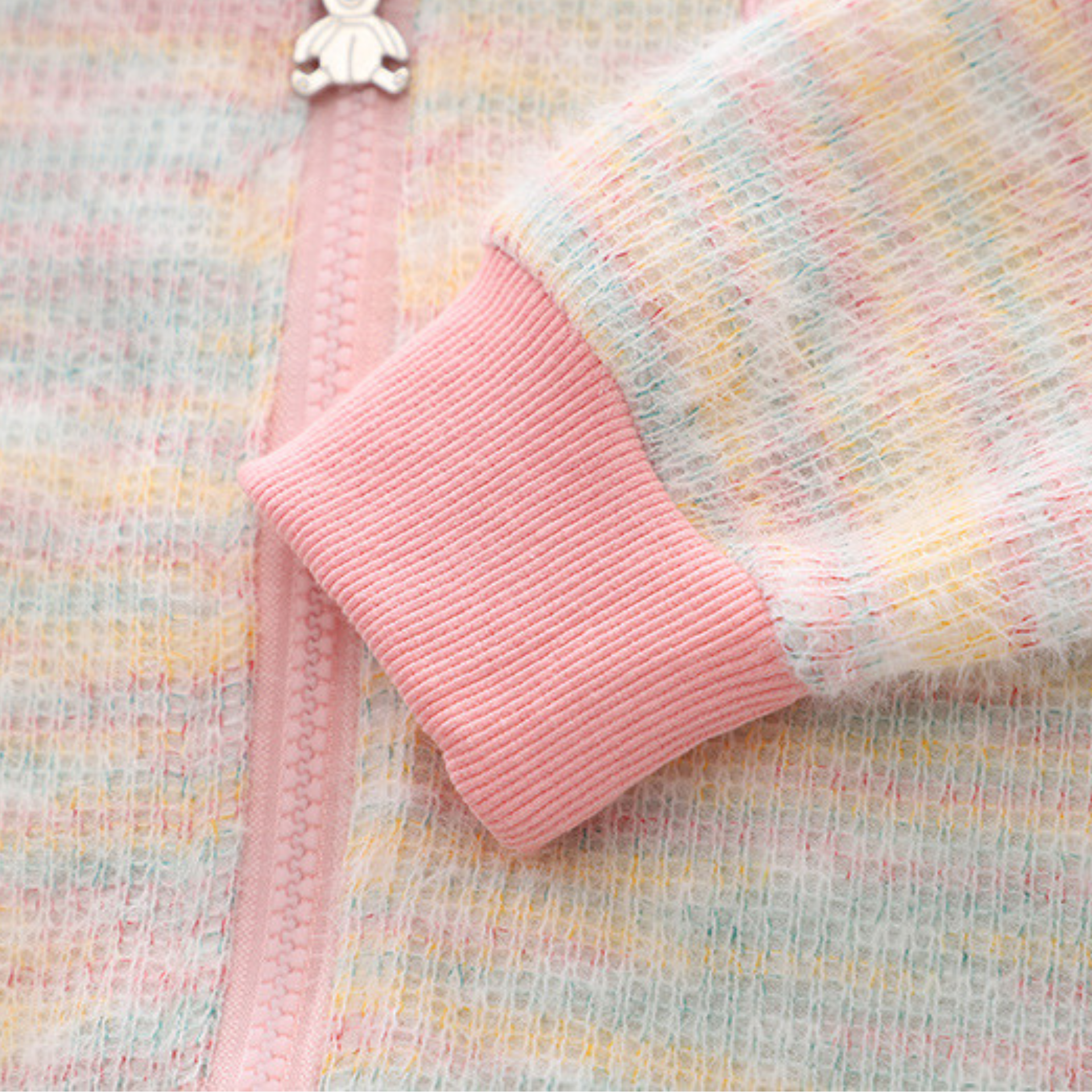 Baby Girl Clothing Set Pink Bear Ensemble