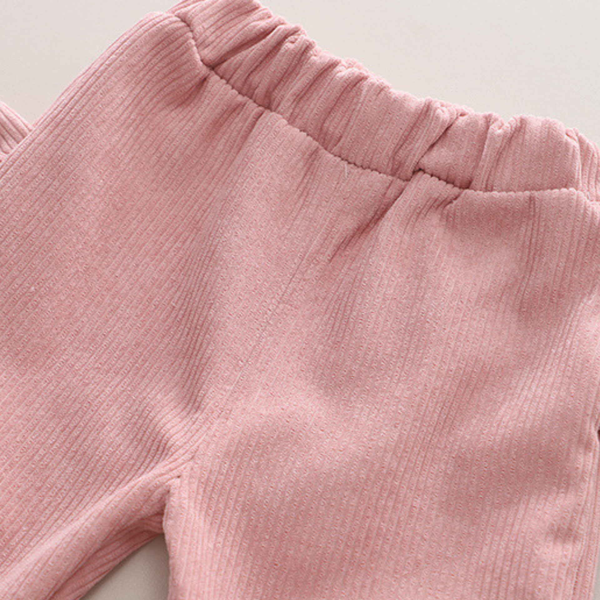 Baby Girl Clothing Set Pink Bear Ensemble
