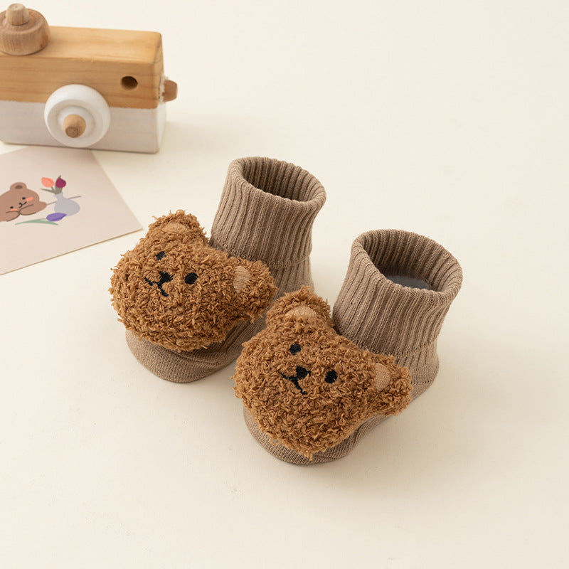 Baby Socks Cuddly Bear 