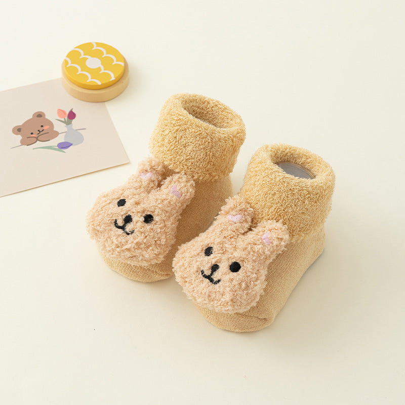 Baby Socks Cuddly Bear 