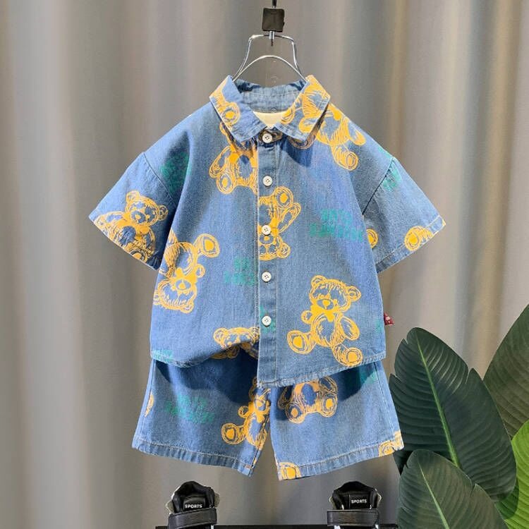 Toddler Boy Clothing Sets Denim Dreams