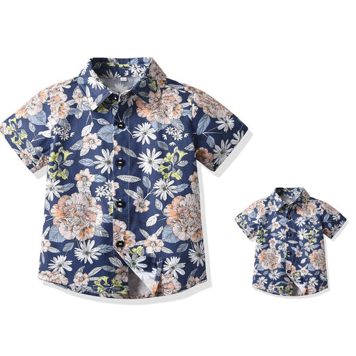 Baby Boy Shirt Floral Harmony Tee